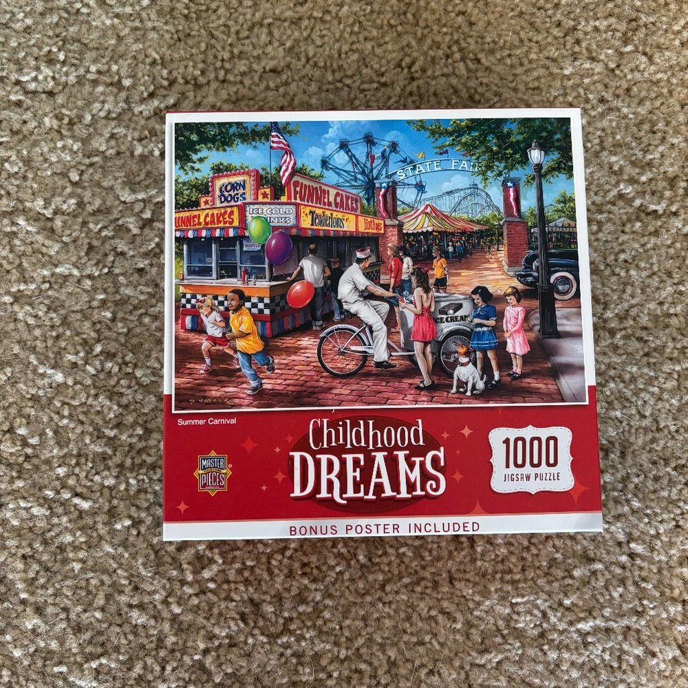 Master Pieces Summer Carnival 1000 Piece Puzzle